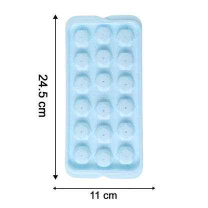 Easy release plastic ice tray for effortless ice removal