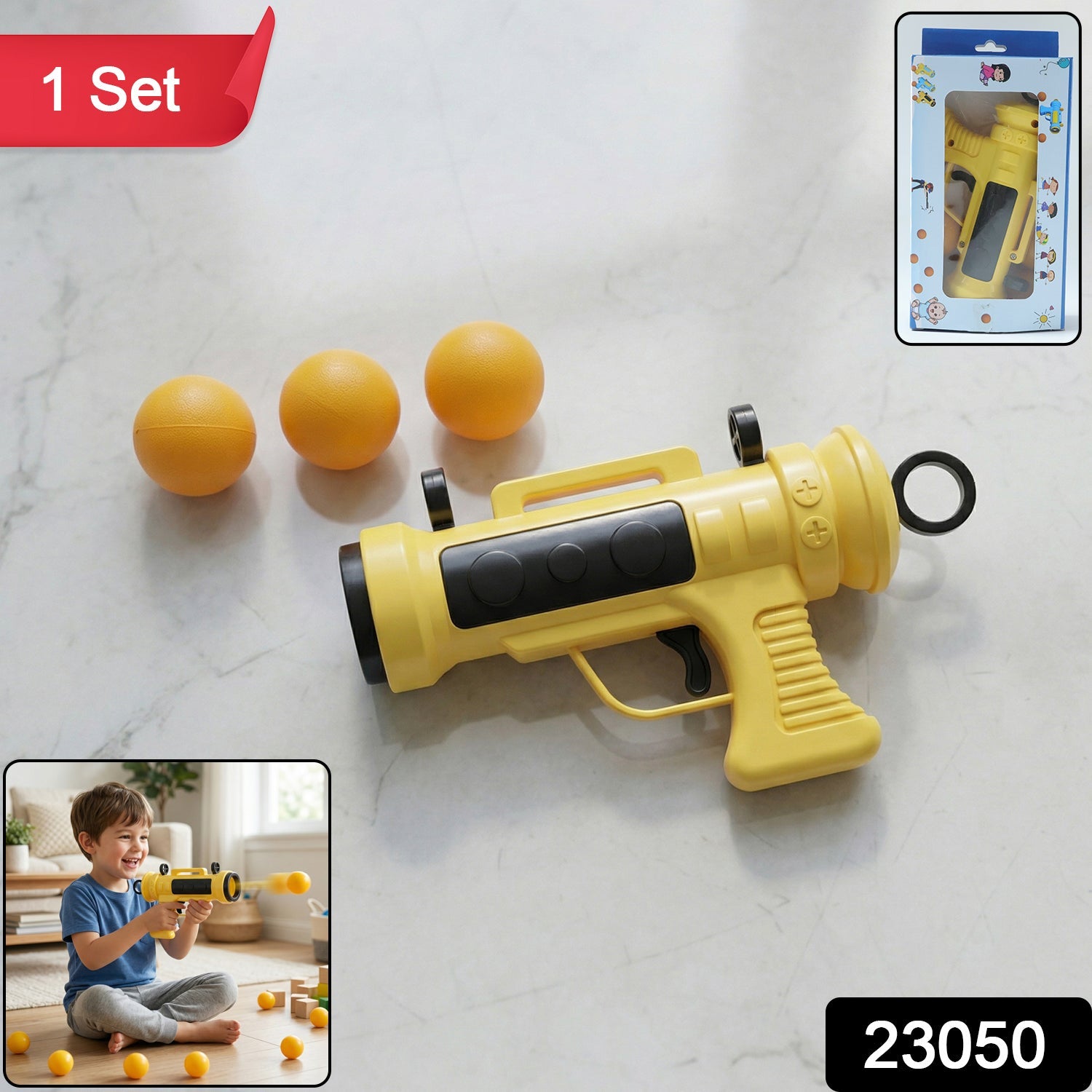Soft foam ball shooter toy gun from Target Titan for children